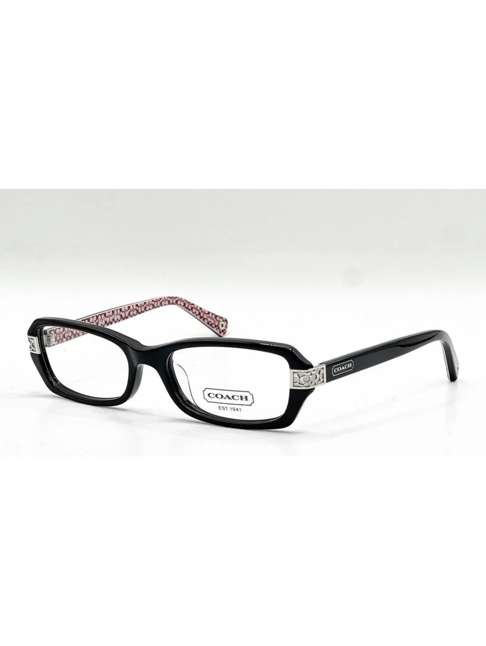 Coach HC 6005A 5034 Black Rectangle Authentic Eyeglass Frames 53-17-135